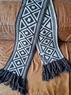 Sjaal in antraciet-wit, Maat 42/44 (L), Nieuw, Ophalen of Verzenden, Sjaal