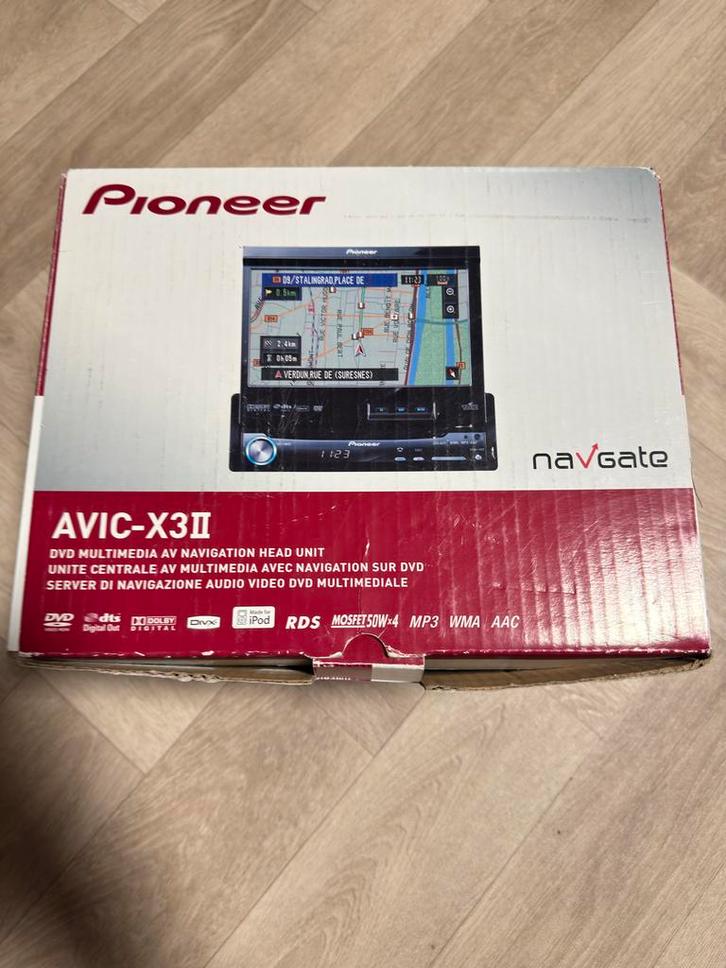 Pioneer AVIC-X3II Navigatiesysteem zo goed als nieuw!, Auto diversen, Autoradio's, Zo goed als nieuw, Ophalen of Verzenden