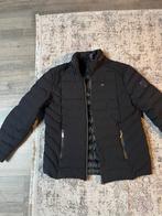 Zwarte / Marine blauw Tommy Hilfiger jas, Kleding | Heren, Ophalen of Verzenden, Zo goed als nieuw, Maat 52/54 (L), Zwart