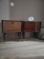 Prachtige unieke set vintage nachtkastjes, Ophalen, Zo goed als nieuw, 25 tot 50 cm, Minder dan 100 cm