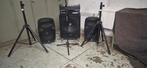 Complete PA Set - 1600W, Muziek en Instrumenten, Versterkers | Keyboard, Monitor en PA, Ophalen, Zo goed als nieuw, P.A.