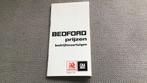 Bedford prijslijst, Boeken, Ophalen of Verzenden, Nieuw, Overige merken