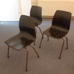 Nette stoelen , 13 stuks., Ophalen, Gebruikt, Bruin, Vintage