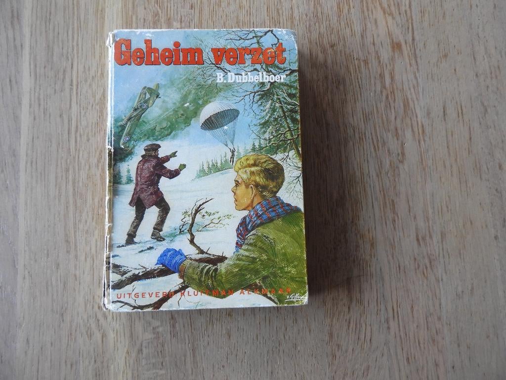 Jongens leesboek. Geheim verzet, Non-fictie, Ophalen of Verzenden, Zo goed als nieuw, B. Dubbelboer