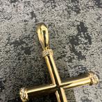 14 karaat gouden kruis nieuw italy, Sieraden, Tassen en Uiterlijk, Kettinghangers, Ophalen of Verzenden, Zo goed als nieuw, Goud