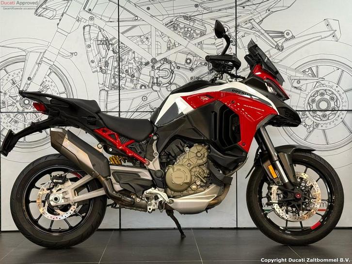 Ducati MULTISTRADA V4 S (bj 2021), Motoren, Motoren | Ducati, Bedrijf, Toermotor, meer dan 35 kW