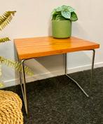Brabantia tafeltje jaren 50/60  retro sixties vintage, Minder dan 45 cm, Minder dan 55 cm, Gebruikt, Metaal of Aluminium