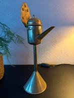 Antieke olielamp snotneus, Antiek en Kunst, Antiek | Koper en Brons, Ophalen of Verzenden