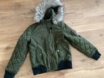 Meisjes Winterjas C&A Maat 140 Groen, C&A, Meisje, Ophalen of Verzenden, Zo goed als nieuw