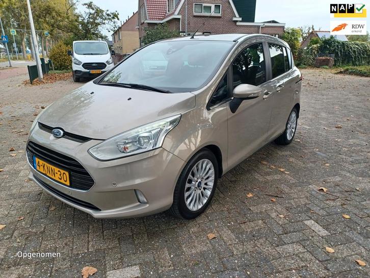 Ford B-Max 1.0 EcoBoost Titanium, Auto's, Ford, Bedrijf, Te koop, B-Max, ABS, Achteruitrijcamera, Airbags, Airconditioning, Boordcomputer