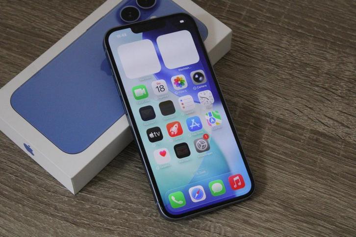 Apple iPhone 14 Blauw 128GB *Nieuwstaat*, Telecommunicatie, Mobiele telefoons | Apple iPhone, Zo goed als nieuw, 128 GB, Zonder abonnement