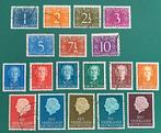 Ned. Nieuw Guinea : 1950-1954 frankeerzegels niet compleet, Verzenden