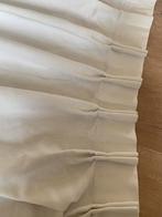 Stevige witte gordijnen, 3 stuks van 200x110cm, Ophalen, Zo goed als nieuw, 100 tot 150 cm, 200 cm of meer