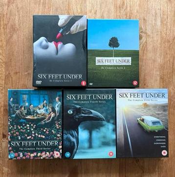 Six Feet Under Complete Serie DVD Boxset seizoen 1 - 5 beschikbaar voor biedingen