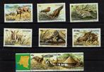 zaire 1984 pf serie garambapark wildlife zoogdieren vogels, Ophalen of Verzenden, Postfris, Dier of Natuur