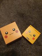 Game Boy Advance SP Pikachu Edition, Spelcomputers en Games, Spelcomputers | Nintendo Game Boy, Ophalen of Verzenden, Gebruikt