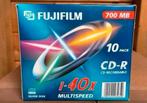 FUJI CD-ROM 700 MB JEWEL-CASE, NIEUW, 10 IN EEN DOOSJE, Ophalen of Verzenden, Nieuw