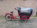 Elektrisch Bakfiets Fietsfabriek 4 zitplaatsen, Fietsen en Brommers, Fietsen | Bakfietsen, Ophalen, 4 kinderen of meer, Gebruikt