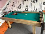 Leuke pooltafel te koop, Sport en Fitness, Biljarten en Poolen, Ophalen, Zo goed als nieuw, Pooltafel