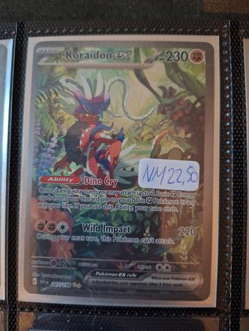 Koraidon ex - Scarlet & Violet - Near Mint beschikbaar voor biedingen