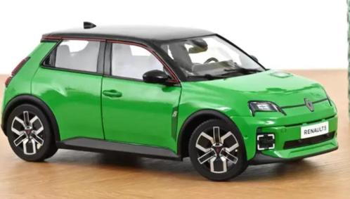 Renault 5 E-Tech 2024 Pop Groen Schaal 1:18 Norev Ref 185502, Hobby en Vrije tijd, Modelauto's | 1:18, Nieuw, Auto, Norev, Ophalen of Verzenden