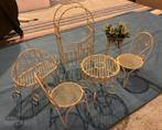 Vintage poppenhuis tuin meubeltjes, Ophalen of Verzenden, Zo goed als nieuw