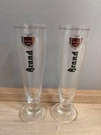 Bierglazen 2x brand 1x grolsch, Ophalen, Zo goed als nieuw, Glas of Glazen, Grolsch
