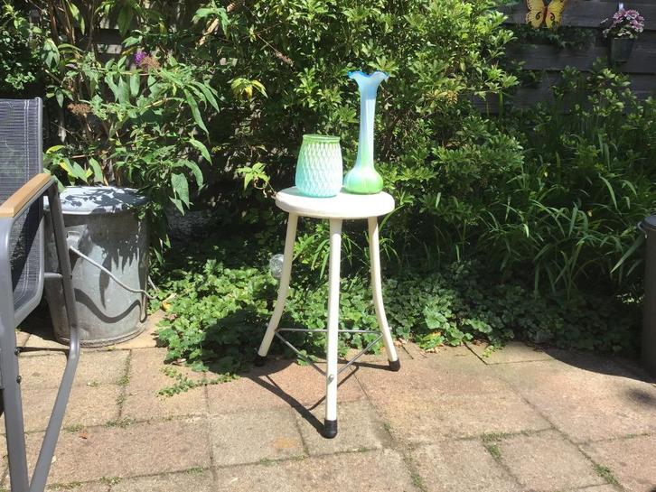 Vintage Brabantia kruk, Huis en Inrichting, Krukjes, Gebruikt, Overige materialen, Ophalen