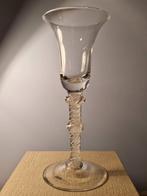 Antiek Slingerglas Met 2 Knopen, Antiek en Kunst, Antiek | Glas en Kristal, Ophalen of Verzenden