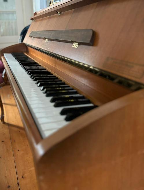 Franse Pleyel Monceau piano – prachtige staat & warme klank, Muziek en Instrumenten, Piano's, Zo goed als nieuw, Piano, Bruin