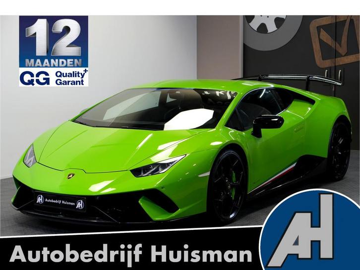 Lamborghini Huracan Lamborghini Huracán 5.2 V10 LP640-4 Per, Auto's, Lamborghini, Bedrijf, Te koop, Huracan, 4x4, ABS, Achteruitrijcamera