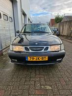 Saab 9-3 2.0T 110KW 2002 Zwart, Auto's, Voorwielaandrijving, 65 €/maand, Zwart, 4 cilinders