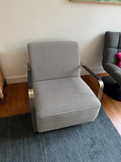 Fauteuil Zuiver Adwin, Huis en Inrichting, Fauteuils, Gebruikt, Stof, 50 tot 75 cm, Minder dan 75 cm, Ophalen