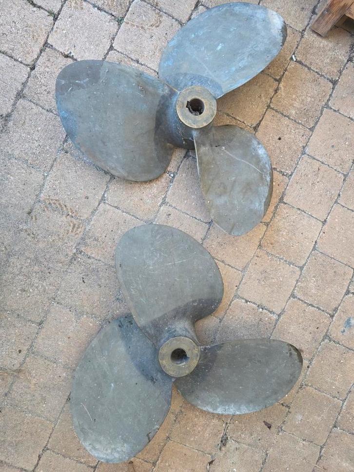 Pleziervaart Bronzen Schroeven Set - Links & Rechts, Watersport en Boten, Bootonderdelen, Zo goed als nieuw, Motor en Techniek