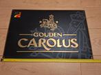 Gouden Carolus Reclamebord, Ophalen of Verzenden, Gebruikt, Reclamebord