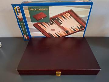 Luxe Backgammon Koffer - Bordspel tric trac hout beschikbaar voor biedingen