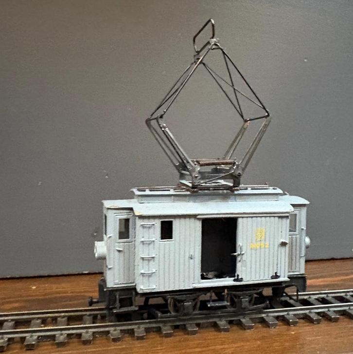 Tram CW Modelbouw/Fairfield - NZH A1052 'Dwerg' H0m, Hobby en Vrije tijd, Modeltreinen | H0, Gebruikt, Locomotief, Gelijkstroom