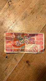25 gulden biljet 1989, Postzegels en Munten, Bankbiljetten | Nederland, Ophalen of Verzenden, 25 gulden