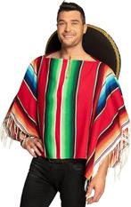 Mexicaanse Poncho - Kleurrijk en Authentiek, Ophalen of Verzenden, Zo goed als nieuw, Carnaval, Kleding