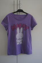 Nijntje t-shirt, Paars, Ophalen of Verzenden, Zo goed als nieuw, Korte mouw