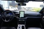 Ford Explorer 3.0 V6 EcoBoost PHEV ST-Line 7P 457pk Panorama, Automaat, Zwart, Blauw, Leder