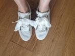 Puma - sneakers - dames - 40 - licht beige - suède, Puma, Beige, Ophalen of Verzenden, Sneakers of Gympen