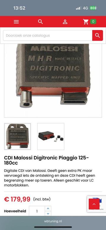 Malossi CDI 2t 125/180cc beschikbaar voor biedingen
