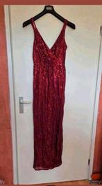 Nieuwe rode glitterjurk maat M. Okselmaat 40.5 cm., Kleding | Dames, Jurken, Maat 38/40 (M), Nieuw, Ophalen of Verzenden, Rood