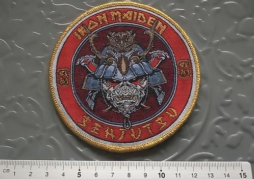 Iron Maiden zeer mooie limited edition Senjutsu patch 28, Verzamelen, Muziek, Artiesten en Beroemdheden, Nieuw, Kleding, Verzenden