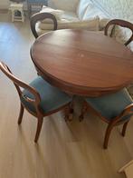 Eettafel, Huis en Inrichting, Ophalen, Gebruikt, 100 tot 150 cm, Klassiek