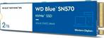 WD Blue SN570 NVMe SSD- 2TB ZGAN, Computers en Software, Harde schijven, Intern, 2TB, SSD, Zo goed als nieuw