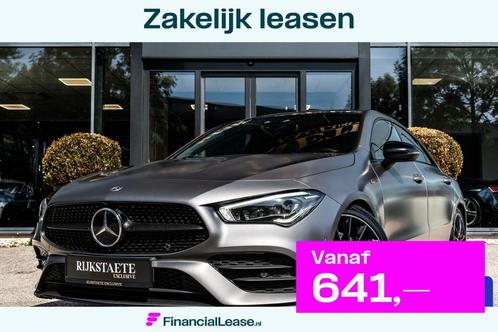 Mercedes CLA-klasse 250 4MATIC AMG|TREKHAAK|PANO|360°|MEMOR, Auto's, Mercedes-Benz, Bedrijf, Lease, Financial lease, CLA, 360° camera