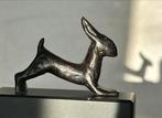 Simoncini Made in Tuscany Italy haas. Metaal zwaar, brons?, Antiek en Kunst, Ophalen of Verzenden