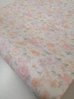 vintage/ retro pastel kleurige bloemen behang, Huis en Inrichting, Stoffering | Behang, Minder dan 10 m², Ophalen of Verzenden